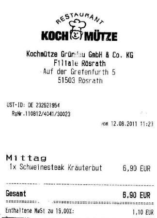 nmls Hffner Kochmtze Restaurant